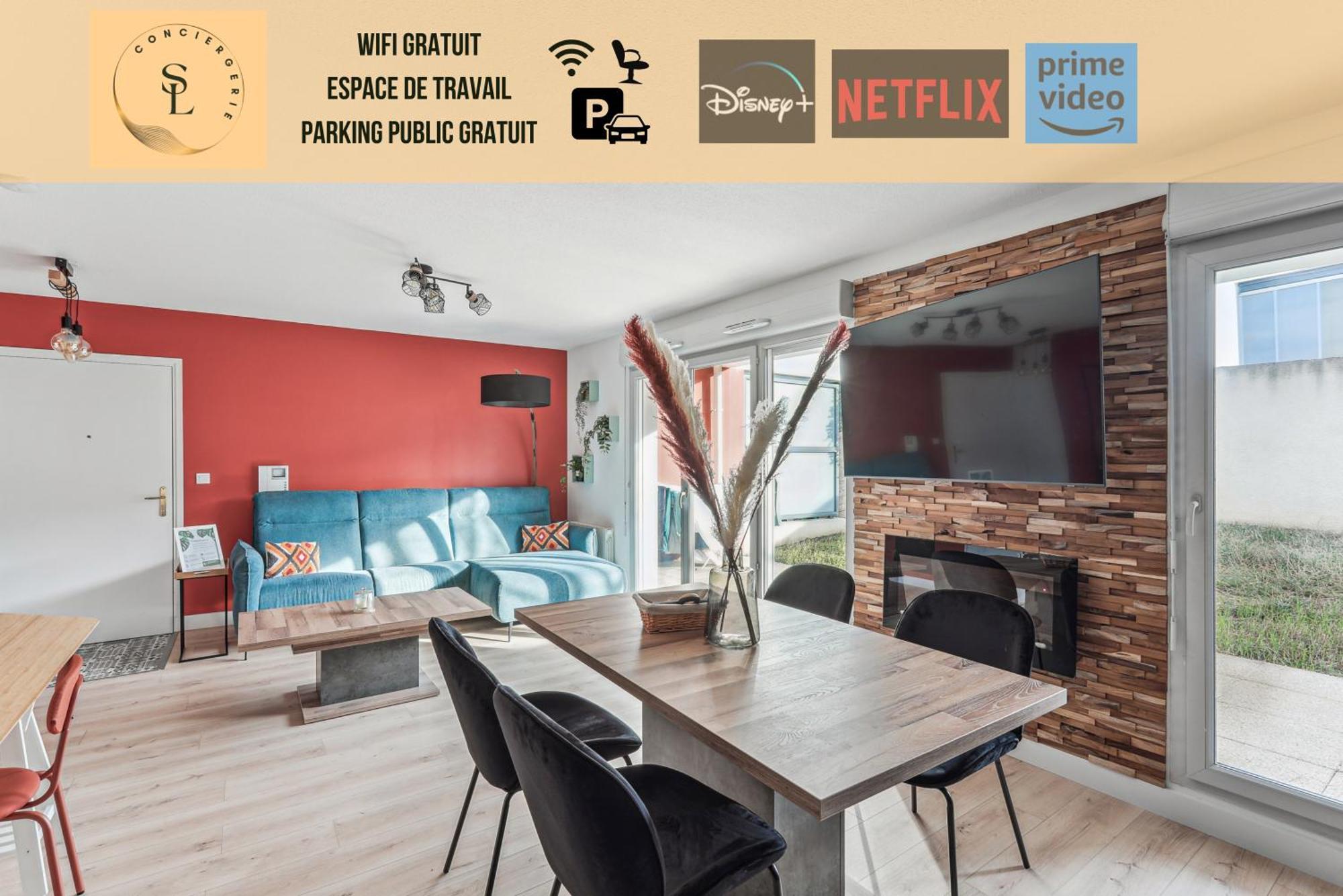 Comfort And Tranquility Near Lyon And Groupama Stadium, 4 Personnes Appartement