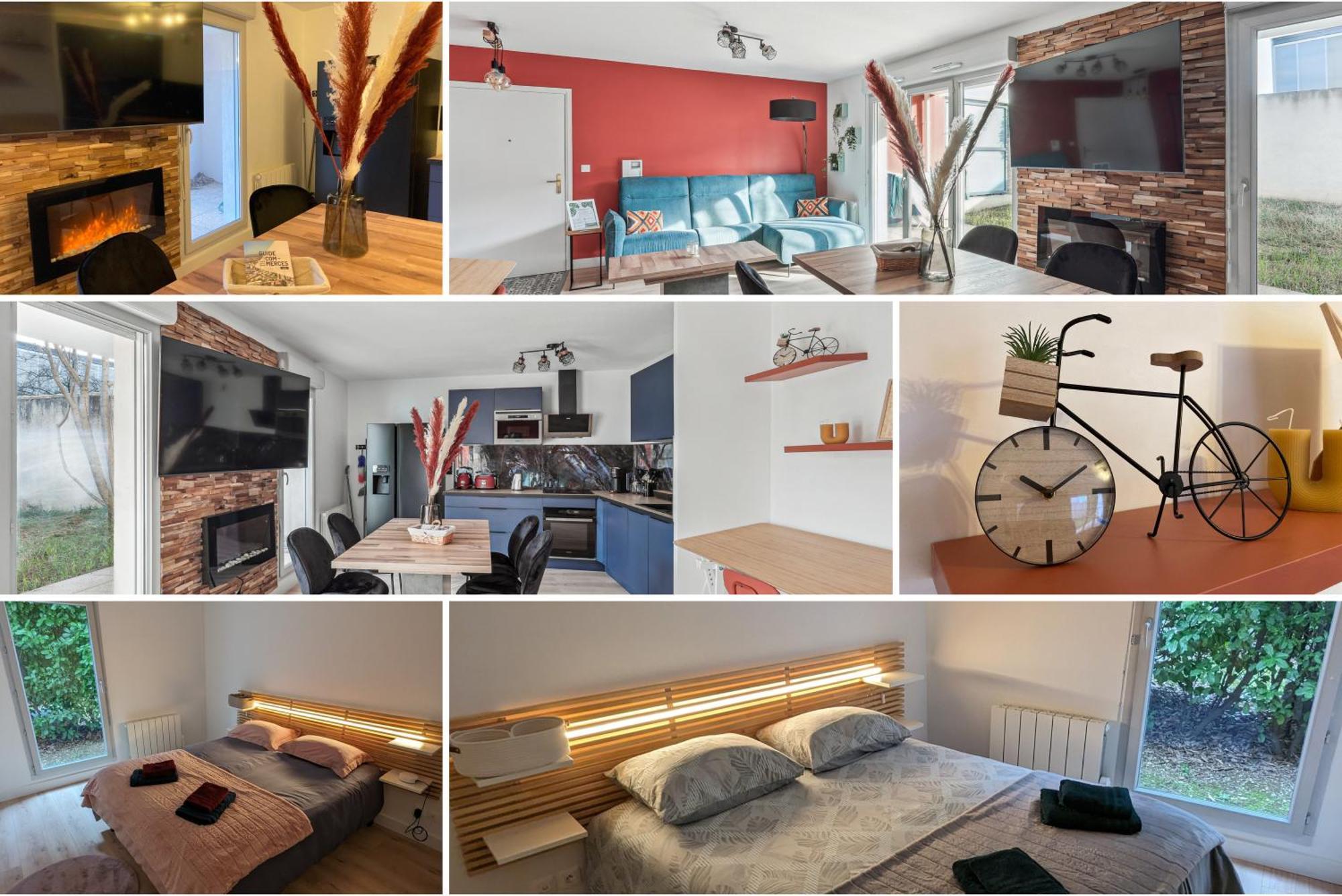 Comfort And Tranquility Near Lyon And Groupama Stadium, 4 Personnes Appartement *